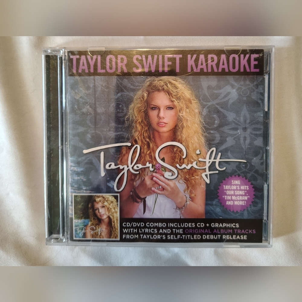 Taylor Swift Karaoke CD/DVD Combo Big Machine Records 2008